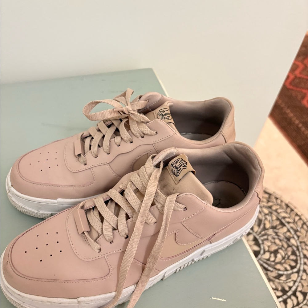 Nike Blush Pink AIR FORCE ONES size 11